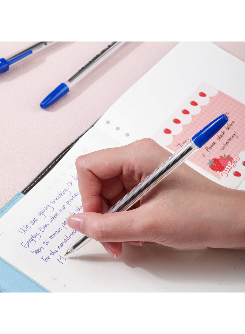 Deli Deli EQ6-BL Ball Point Pen - 50pcs - ideal for office & school use - Image 5