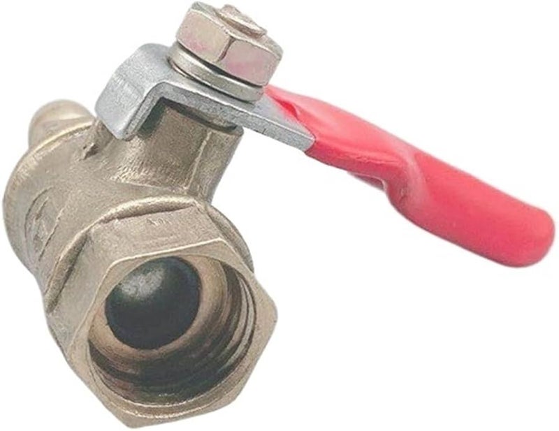 Brass Ball Valve 3 8 Inch 10mm Hose Barb Female Thread Connector Pipe Fitting - Image 4