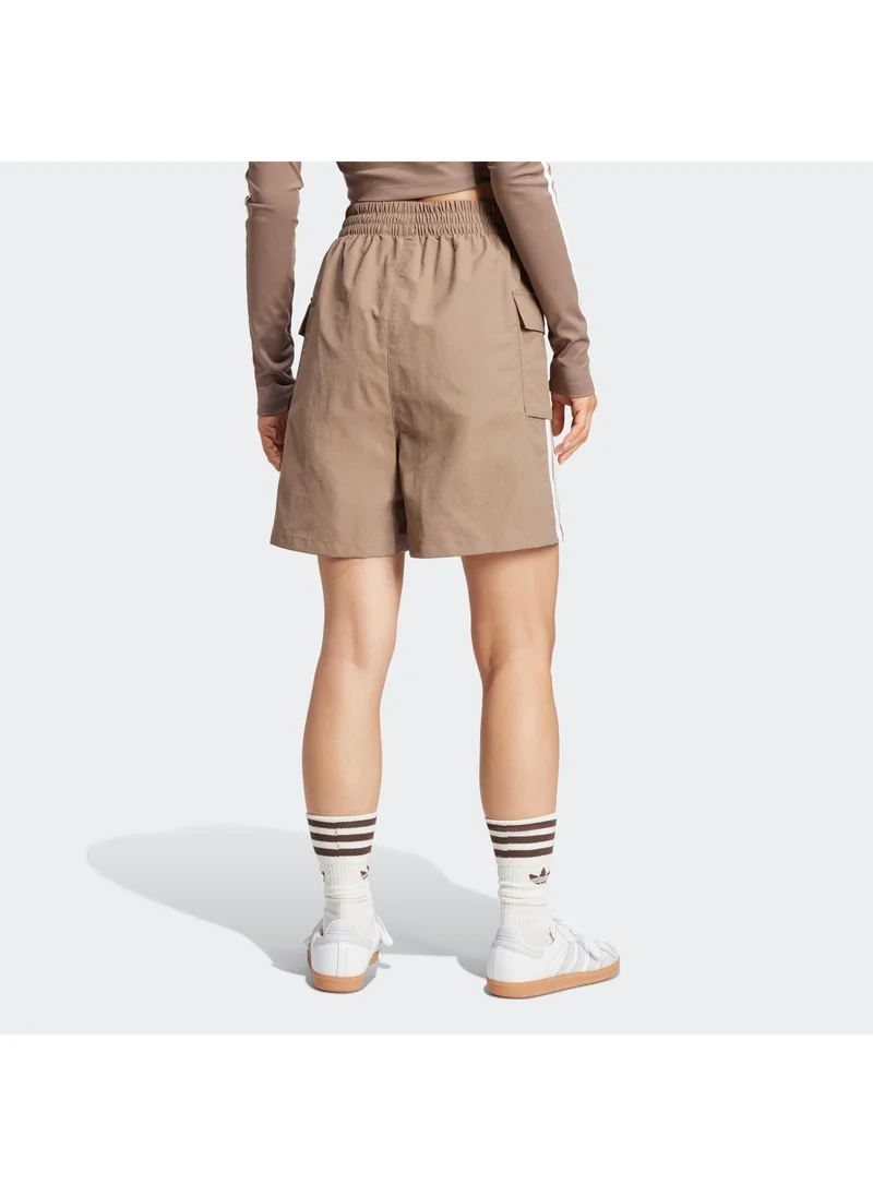 Adidas 3S CARGO SHORTS Brown Originals Women SHORTS