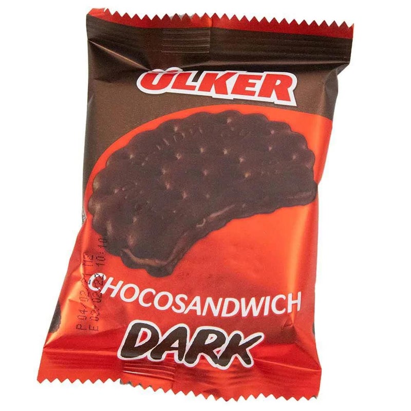 Ulker بسكويت أولكر شوكو ساندويتش داكن x24 عبوة - Image 1
