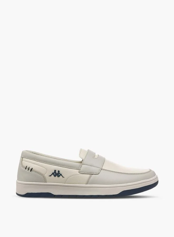 كابا Men Logo Slip-On Loafers