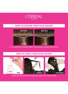 L'OREAL PARIS Casting Crème Gloss No Ammonia Hair Color For Shiny Hair 500 Light Brown  - Image 2