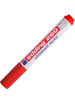 قلم سبورة أبيض E-260 أحمر