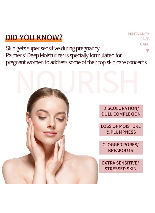PALMER'S - Pregnancy Deep Facial Moisturizer 2.2 Fl. Oz. - Image 1