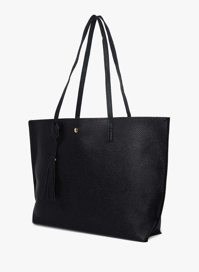 Haute Sauce Trove Black Tote Bag