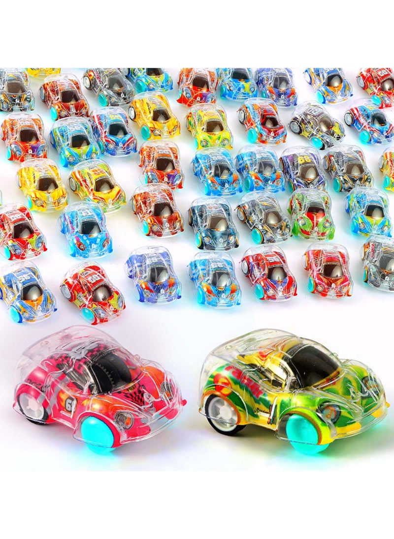 CMGTYYD 50 Pcs Mini Pull Back Cars, Party Favors for Kids Small Pull Back Race Cars for Kids Toddlers, Treasure Box, Classroom Prizes, Pinata Stuffers, Goodie Bags Stuffers for Kids  - Image 1