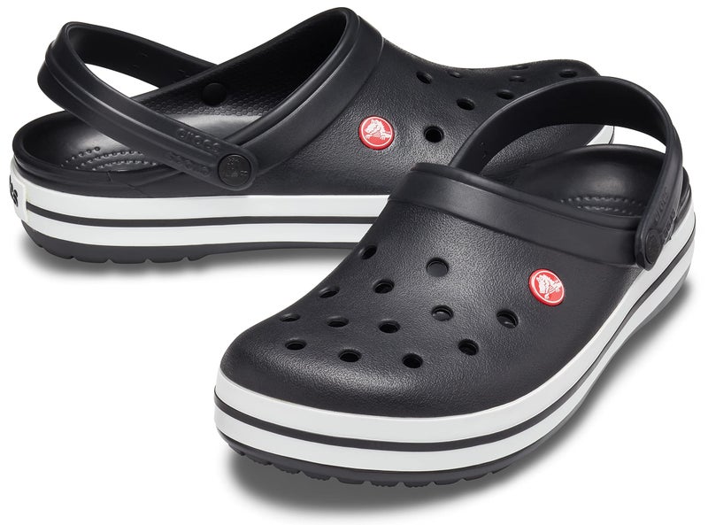Crocs Unisex-Adult Crocband Clog, Black, 10 Women/8 Men - Image 2