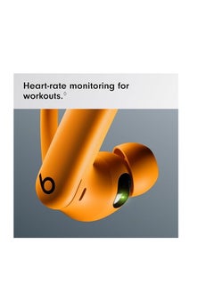 Beats by Dr. Dre Beats Powerbeats Pro 2 Wireless Bluetooth Earbuds – Noise Cancelling, Heart-Rate Monitor, IPX4, Up to 45 Hours Battery & Wireless Charging Case, works with Apple & Android- Electric Orange  - Image 2