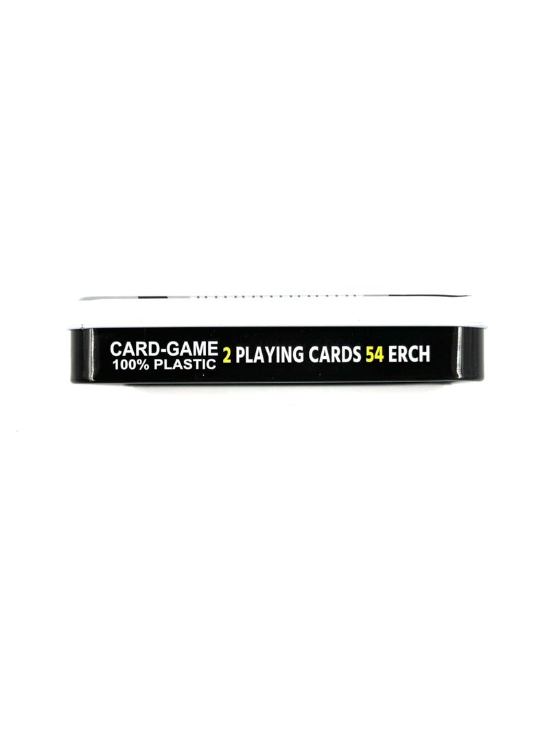 Rahalife 100% Plastic Playing Cards – Set of 2 Decks, 54 Cards Each – Durable, Waterproof, and Easy-to-Clean  - Image 3