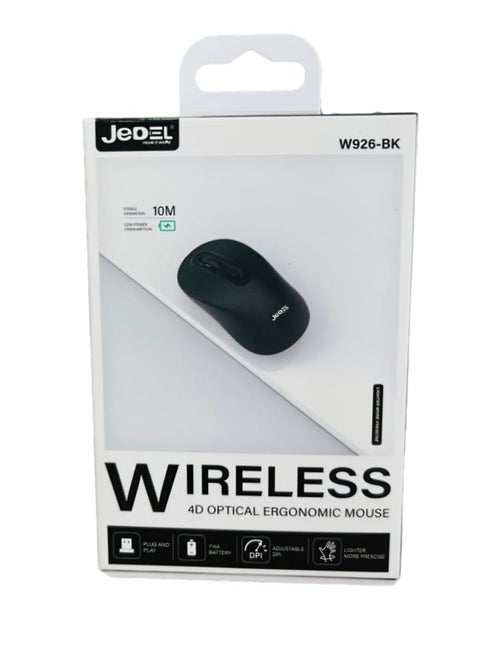 Jedel Wireless Bluetooth Mouse W926-BK