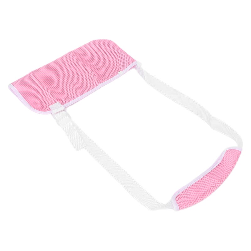 Arm Shoulder Sling L Size: Breathable Mesh Material Adjustable Straps - Lightweight Secure Buckle Arm Support for Forearm Fractures Wrist Sprains Injury Recovery - Image 2