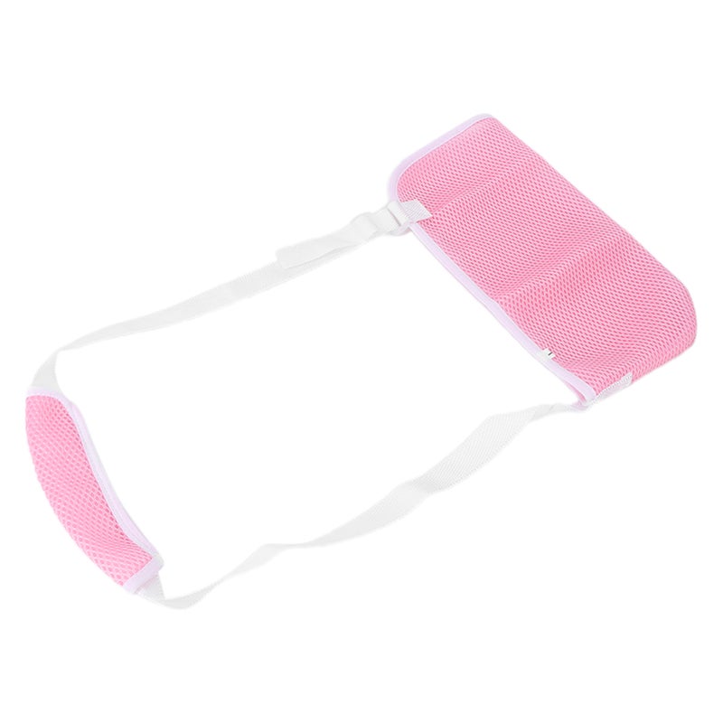 Arm Shoulder Sling L Size: Breathable Mesh Material Adjustable Straps - Lightweight Secure Buckle Arm Support for Forearm Fractures Wrist Sprains Injury Recovery - Image 4