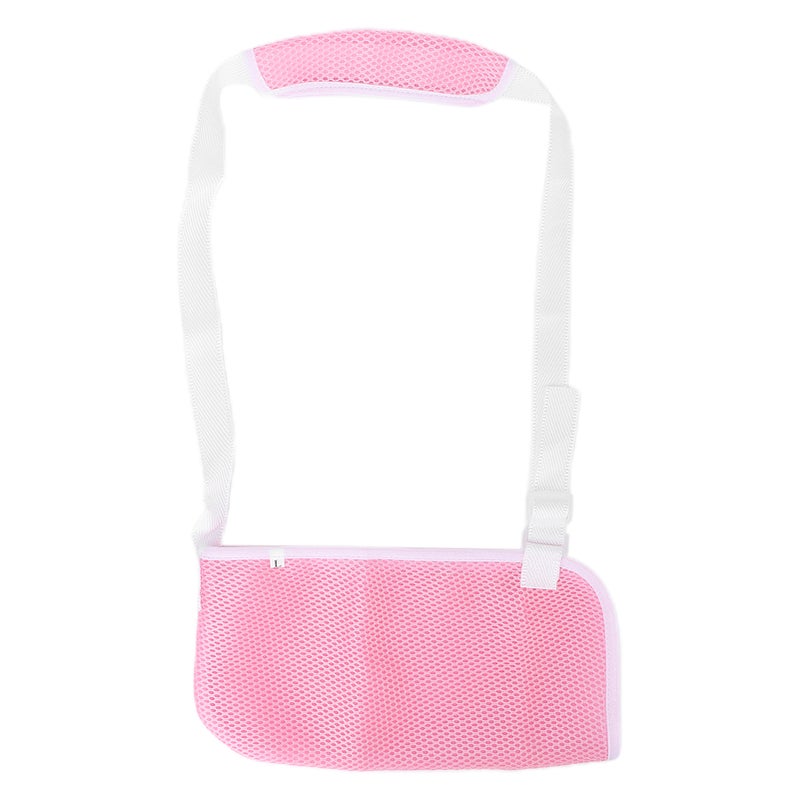 Arm Shoulder Sling L Size: Breathable Mesh Material Adjustable Straps - Lightweight Secure Buckle Arm Support for Forearm Fractures Wrist Sprains Injury Recovery - Image 1
