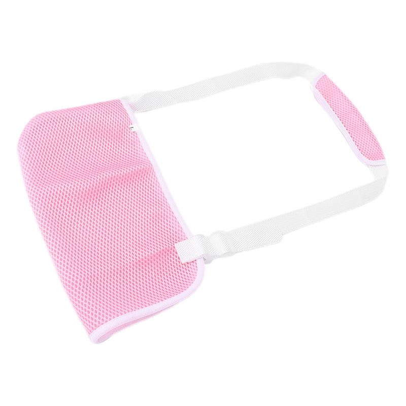 Arm Shoulder Sling L Size: Breathable Mesh Material Adjustable Straps - Lightweight Secure Buckle Arm Support for Forearm Fractures Wrist Sprains Injury Recovery - Image 5