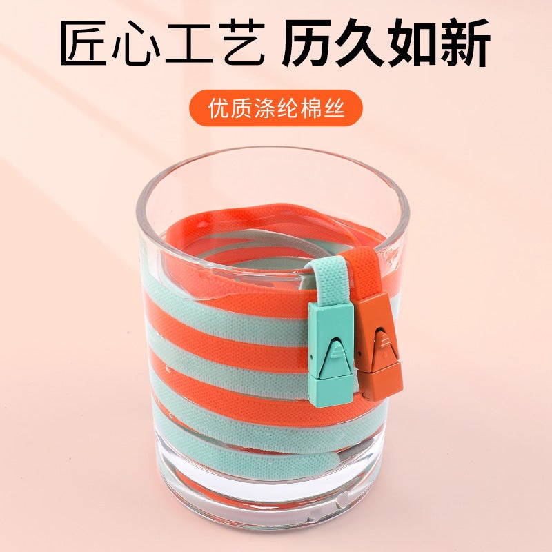 Lace-Free Lazy Children'S Elastic Elastic Shoe Buckle Buckle Lock Buckle Rope Men'S And Women'S No Tie Fixing Artifact - Image 4