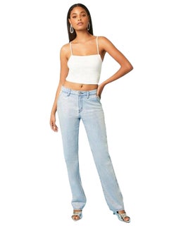 FOREVER 21 Rhinestone Cropped Cami  - Image 1