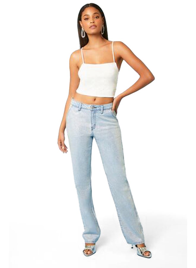 FOREVER 21 Rhinestone Cropped Cami - Image 5