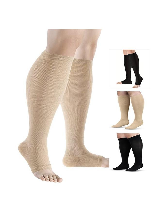 Bluejw Dedicated To Open Toe Pressure Sports Socks Multifunctional Calf Socks Fitness Elastic Socks Foot Anti-slip Stockings  - Image 2