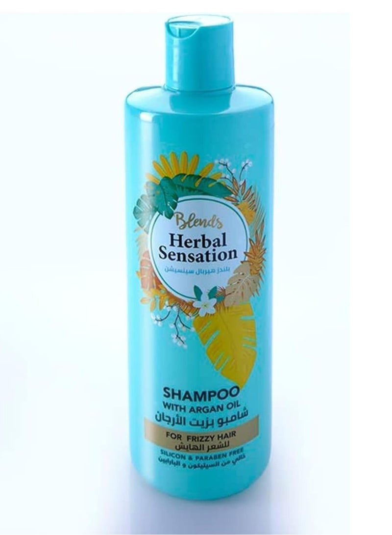 Blends Herbal Sensation Shampoo With Argan Oil 600 ML