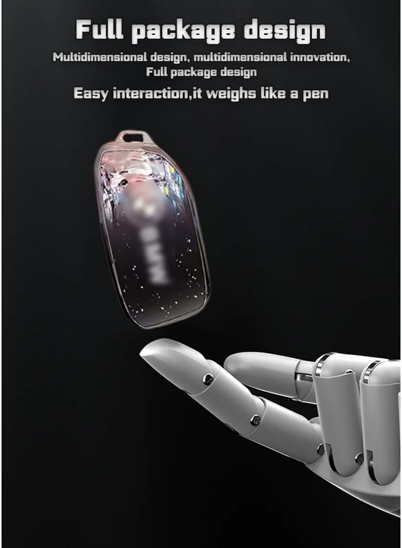 BMW Car key protector, suitable for new BMW car keys, perfectly wrapped car keys, fall-resistant, high-end, fashionable. - Image 4