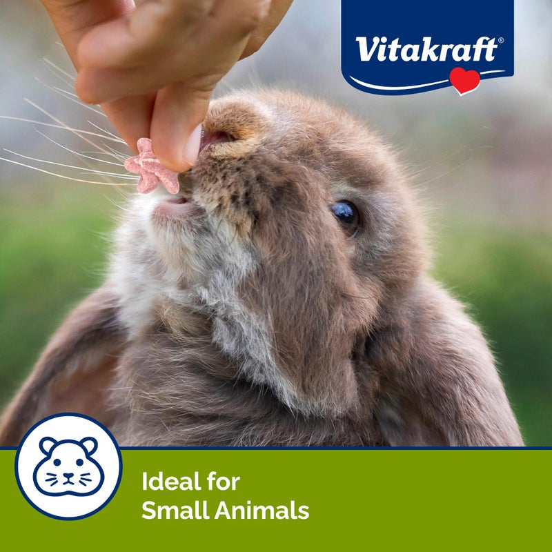 Vitakraft Star Drops Watermelon Flavor Rabbit, Guinea Pig & Chinchilla Treat, 4.4 oz - Image 4