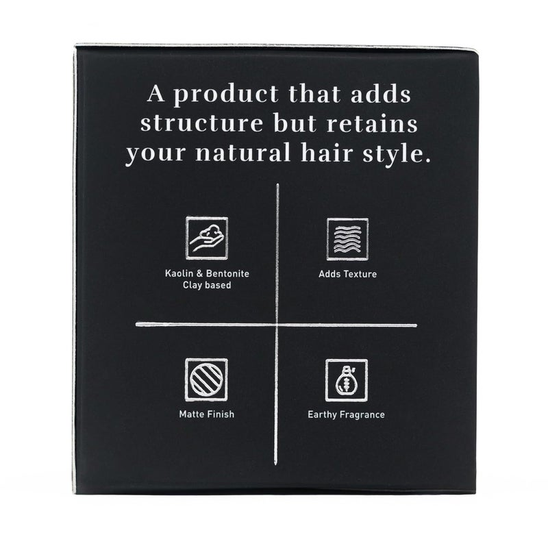 Dapr Hair Setting Clay 100 grams for Sculpted Hair Medium Hold Matte Finish Adds Texture - Image 3