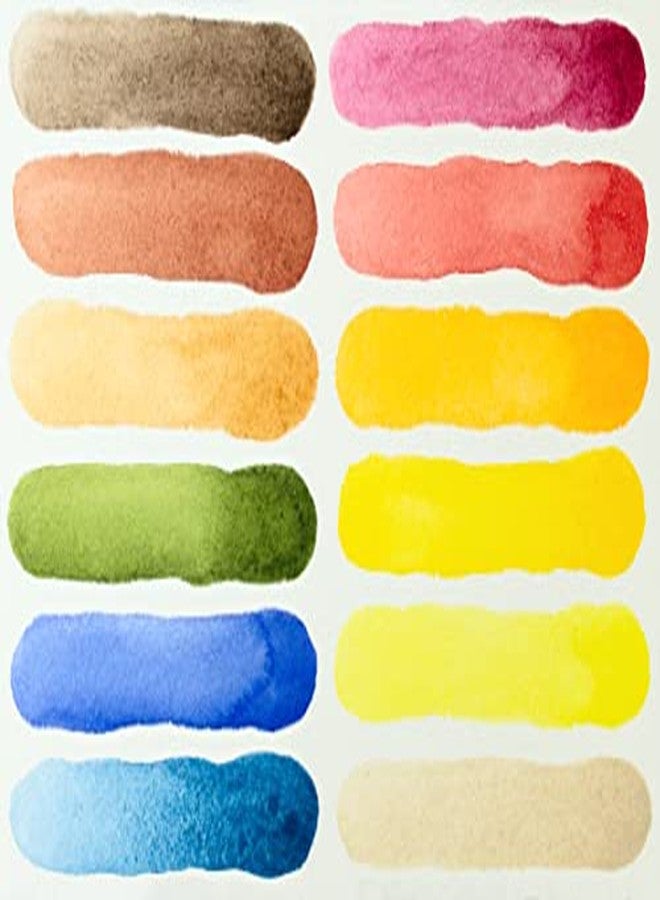 Daniel Smith Color Hand Poured Pan Set in a Metal Box with Bonus 12 Empty Half Pans, 1 Unit (Pack of 1) - Image 5