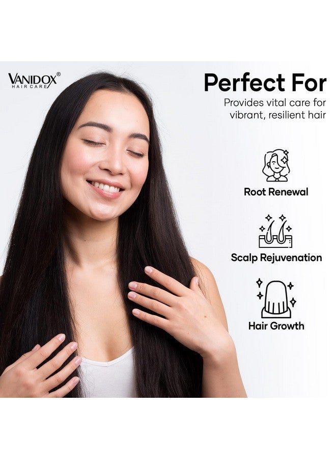 VANIDOX ReFortix Korean Shampoo, Enriched with Ginseng, Green Tea, and Camellia Oil, Supports Growth Stage and Helps Reduce Hair Loss for Stronger Hair (16 fl oz) - Image 5