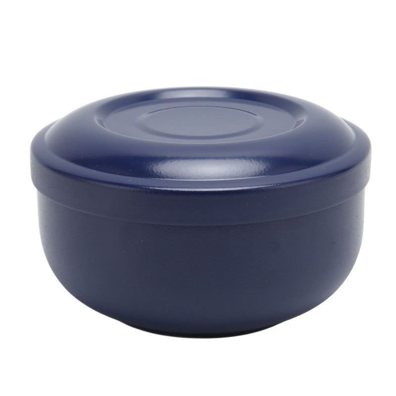 Shaving Bowl Large Capacity Iron Wide Mouth Design - Easy To Lather Mug Ergonomic Non Slip Shaving Soap Bowl for Home Professional Barber Use - Image 1