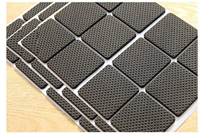 36 pcs Adhesive Rubber Furniture Feet Floor Protector Pads Anti-Skid Scratch D I Y Resistant Mats Table Legs Stools Chairs Protection - Image 1