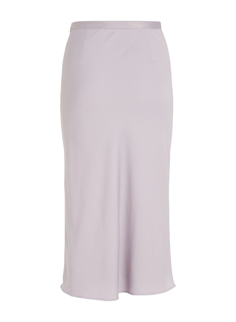 CALVIN KLEIN High Waist Midi Skirt - Image 5
