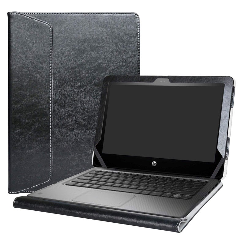 Alapmk Protective Case Cover for HP ProBook x360 11 G1 EE G2 EE G3 EE G4 EE G5 EE G6 EEG7 EE 116 Series LaptopBlack