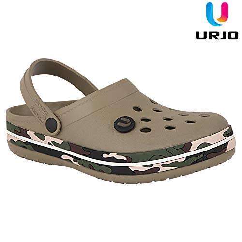 URJO Khakhi Clogs - 8 UK (42 EU) (Men_CAMO) - Image 2