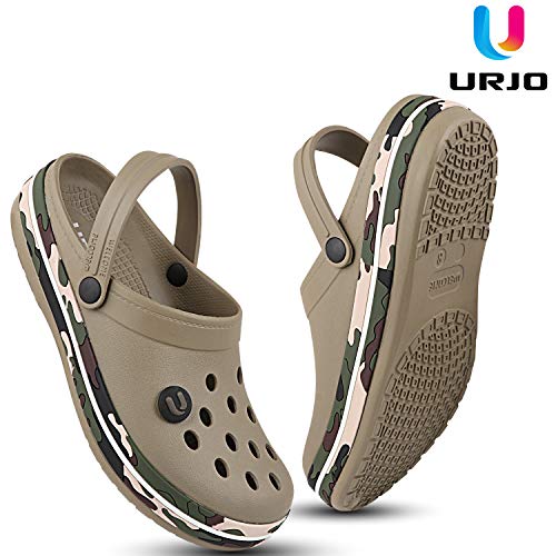 URJO Khakhi Clogs - 8 UK (42 EU) (Men_CAMO) - Image 3