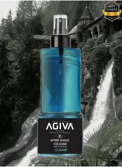 Agiva 5 Pieces Agiva After Shave Cologne Spray Tsunami 400ml  - Image 2