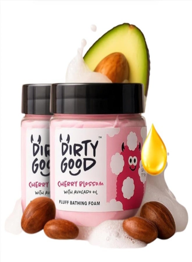 Dirty Good Kids Body Wash 150g – Cherry Blossom - Pack Of 2| Bath Wash for Boys & Girls 3+ Years | Gentle & pH Balanced | Avocado Oil & Shea Butter | Sulphate, Paraben & Phthalates Free - Image 1