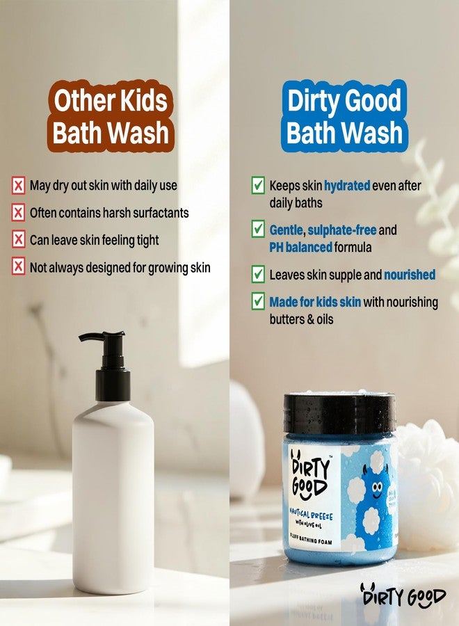 Dirty Good Kids Body Wash 150g – Cherry Blossom - Pack Of 2| Bath Wash for Boys & Girls 3+ Years | Gentle & pH Balanced | Avocado Oil & Shea Butter | Sulphate, Paraben & Phthalates Free - Image 4