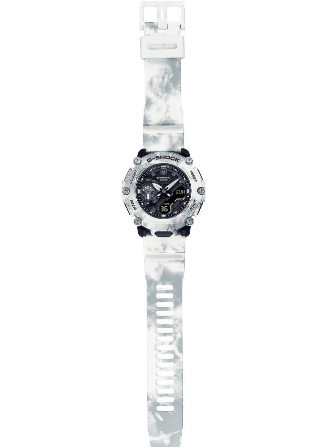 CASIO - G-SHOCK LCD Pointer Dual Display Mens Watch GA-2200GC-7A - Image 1