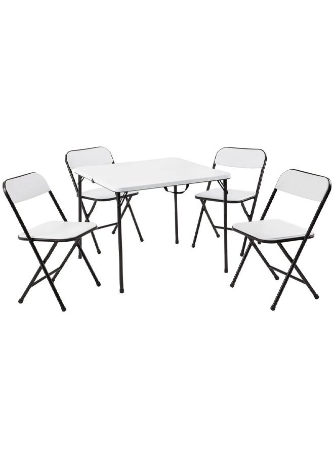 Cady One A multi-use table and chairs set of 5, suitable for indoor and outdoor use  - Image 2