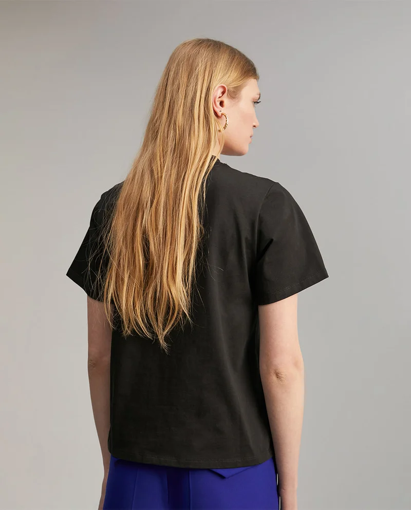 Lola Casademunt T-shirt with rhinestone detail