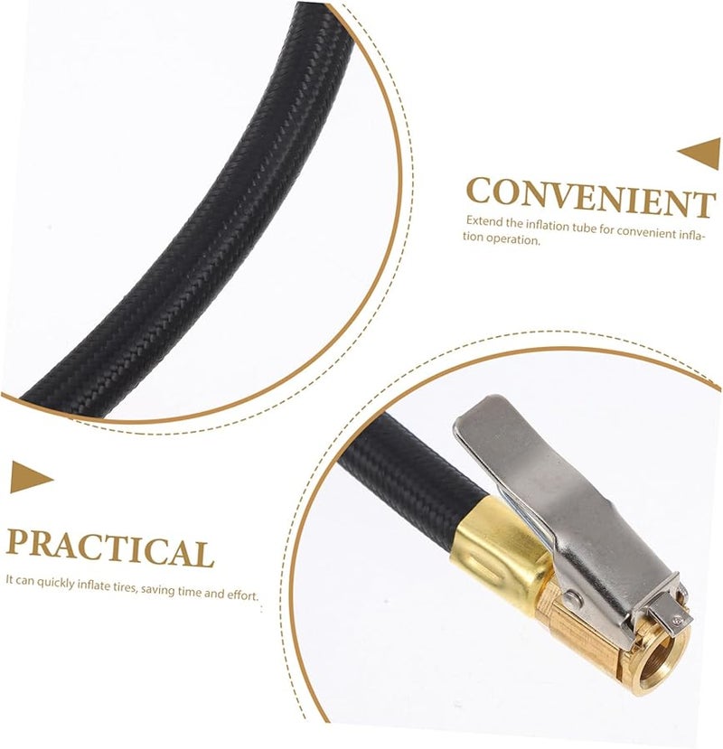 خرطوم تمديد نفخ الإطار سريع التوصيل للإطارات السيارات - Image 4