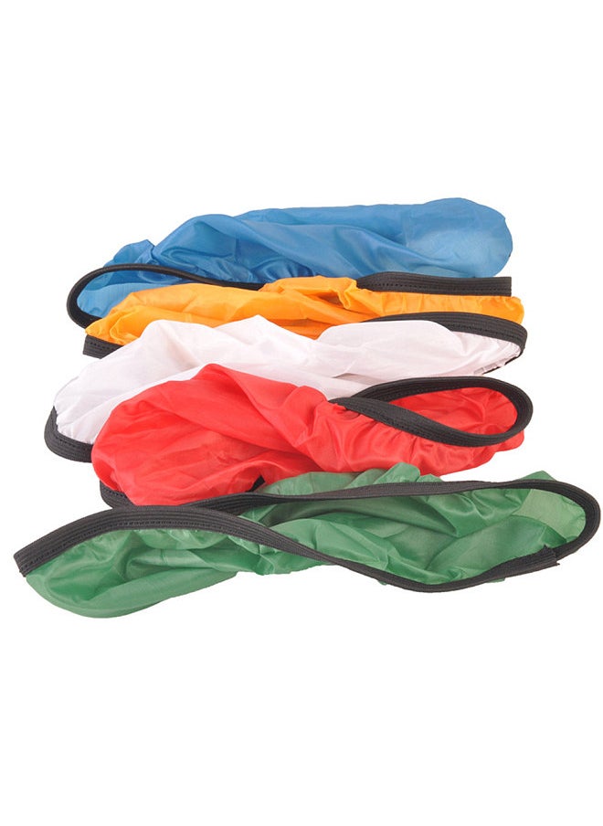 Generic 5Pcs Photography Light Shade Cloth Soft Diffuser Cover Blue/Red/Green/White/Yellow for 45°/55° Studio Light Shade Cover  - Image 2
