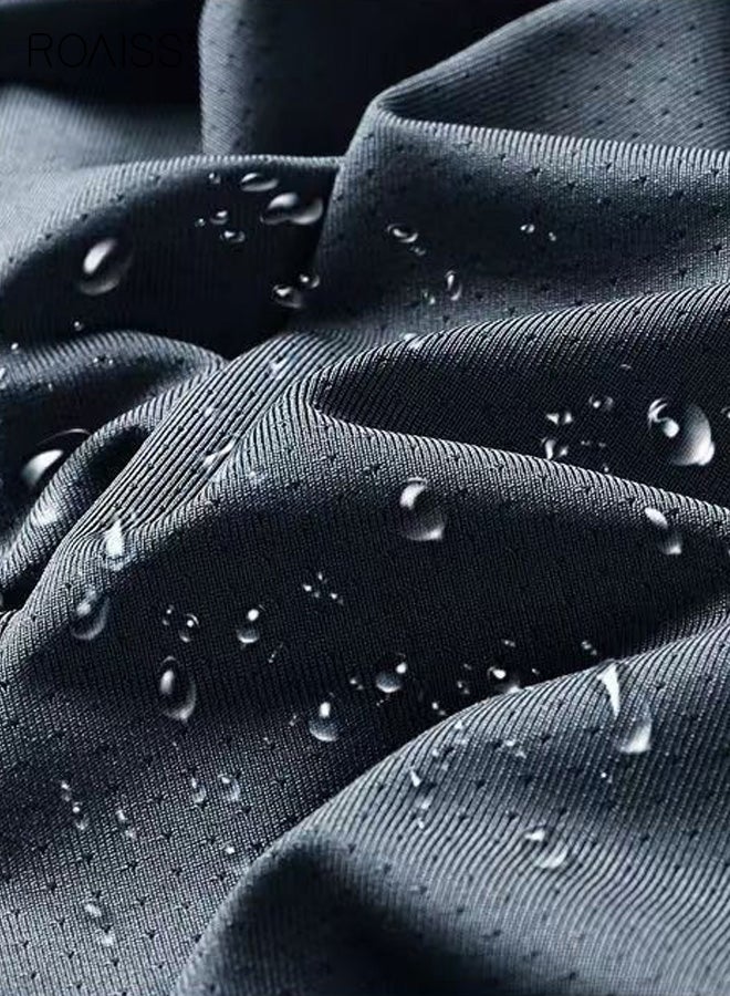 roaiss Mens Cooling Workout Set 2 Piece Basketball Jersey and Shorts Quick Dry Tank Top Gym Running Clothes Summer Sports Athletic Wear for Men - Image 4