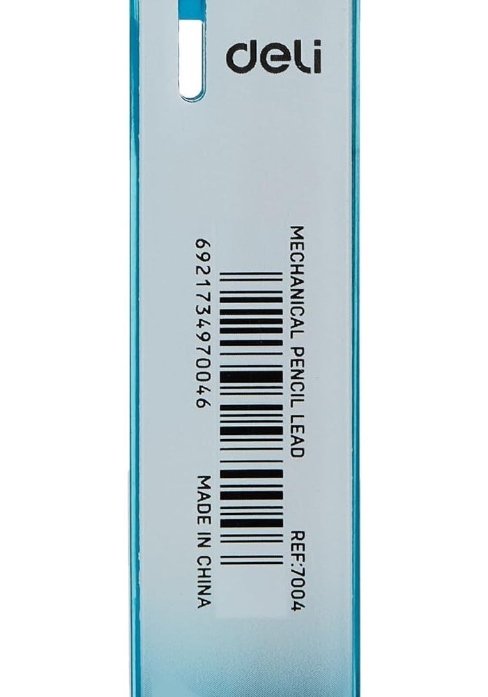 Deli E7004 Mechanical Pencil Leads, 0.7 mm Tip Size, 2B - Image 2