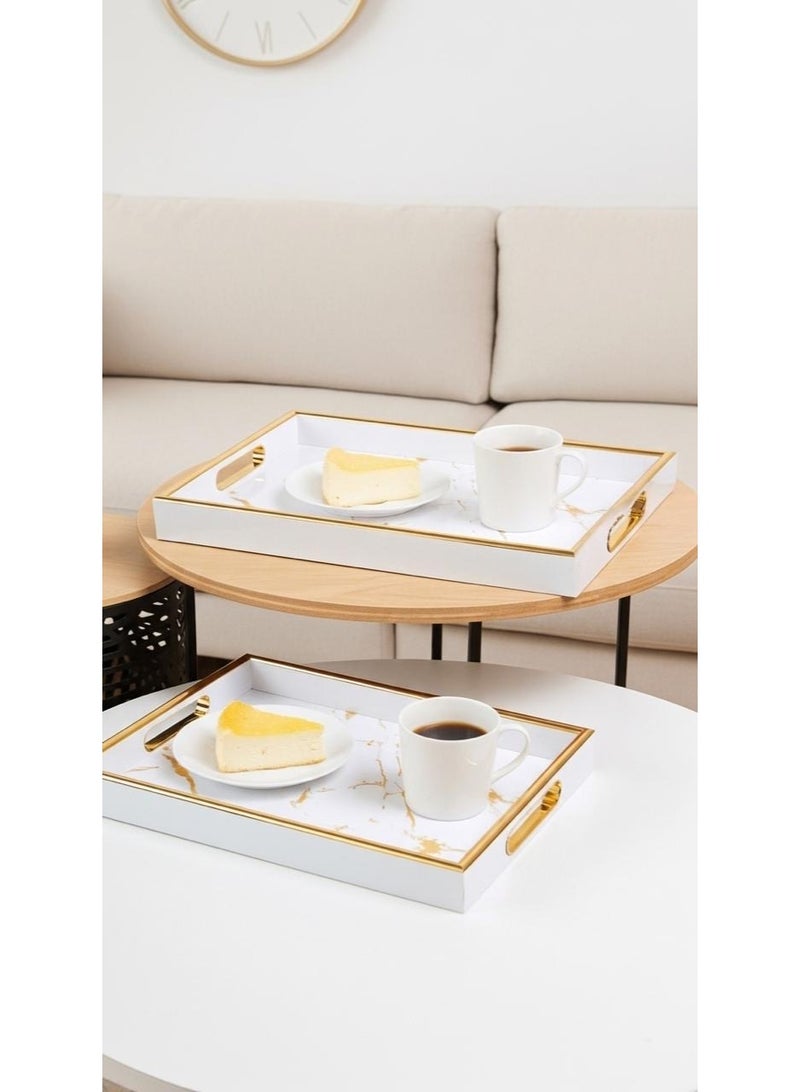 East Lady A set of multi-use serving trays - Image 1