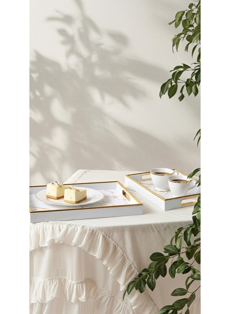 East Lady A set of multi-use serving trays - Image 5