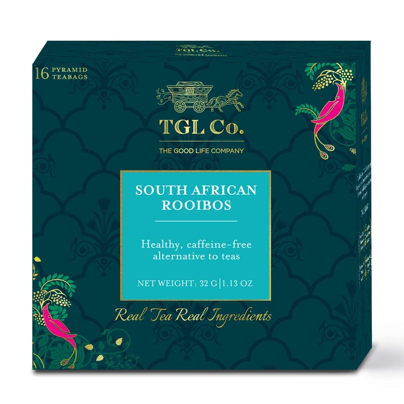 TGL Co. The Good Life Company TGL Co. South African Rooibos Tea Bags 16 Tea Bags - Image 1