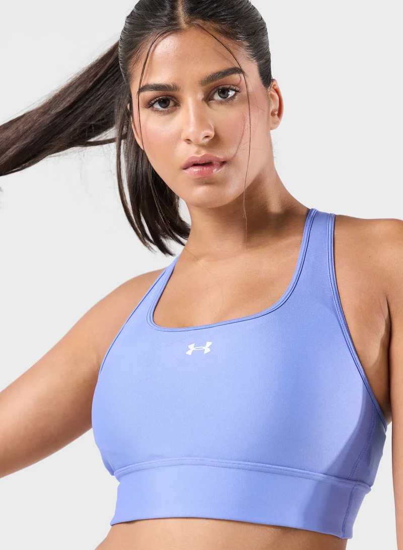 UNDER ARMOUR Logo Crossback Longline Bra