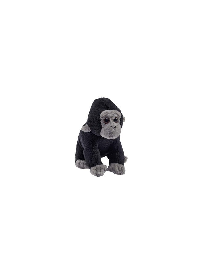 Wild Republic Pocketkins Eco Gorilla, Stuffed Animal, 5 Inches, Plush Toy, Made from Recycled Materials, Eco Friendly
