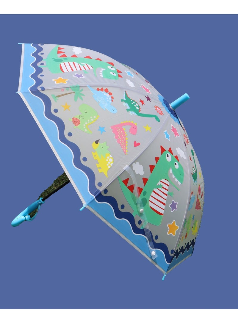 Yuwell - 2 Pcs Windproof Kids Umbrella For Rain Automatic Open Wind Resistant Umbrellas For Kids Travel Umbrella Auto Open For Windproof, Rainproof & UV Protection - Image 1